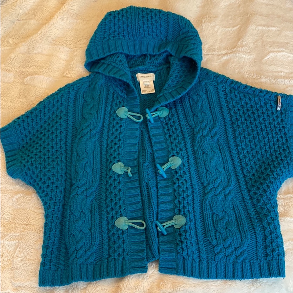 Diesel Blue Knit Sweater